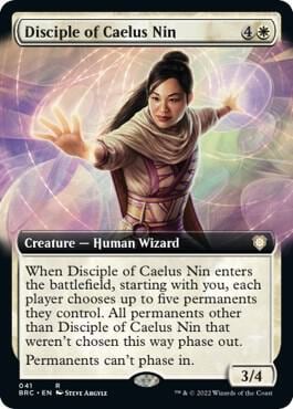 Disciple of Caelus Nin (Extended Art), Commander: The Brothers' War 41