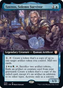 Tawnos, Solemn Survivor (Extended Art), Commander: The Brothers' War 42