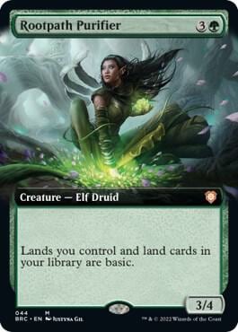 Rootpath Purifier (Extended Art), Commander: The Brothers' War 44
