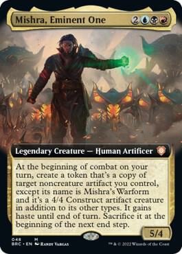 Mishra, Eminent One (Extended Art), Commander: The Brothers' War 48