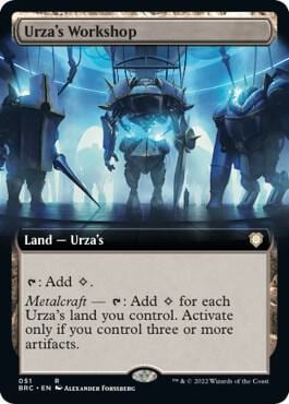 Urza's Workshop (Extended Art), Commander: The Brothers' War 51