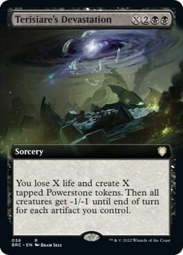 Terisiare's Devastation (Extended Art), Commander: The Brothers' War 56