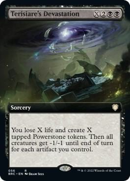 Terisiare's Devastation (Extended Art), Commander: The Brothers' War 56