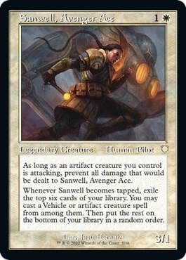 Sanwell, Avenger Ace (Retro Frame), Commander: The Brothers' War 5
