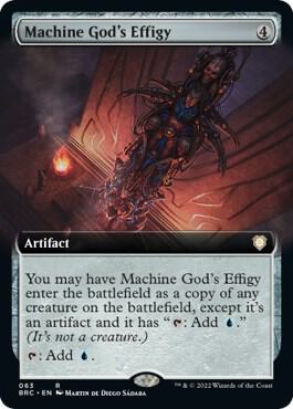 Machine God's Effigy (Extended Art), Commander: The Brothers' War 63