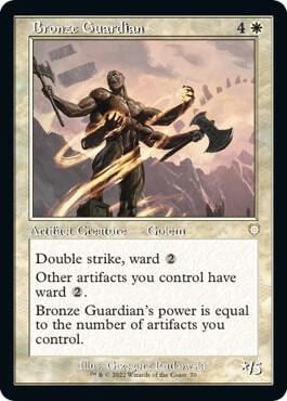 Bronze Guardian (Retro Frame), Commander: The Brothers' War 70