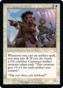 Digsite Engineer (Retro Frame), Commander: The Brothers' War 71