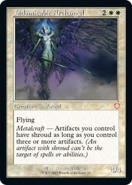 Indomitable Archangel (Retro Frame), Commander: The Brothers' War 72