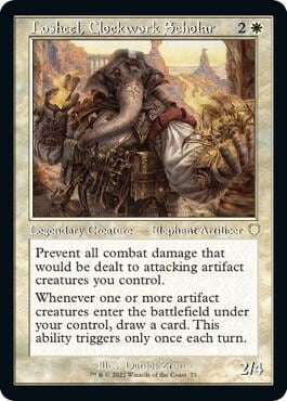 Losheel, Clockwork Scholar (Retro Frame), Commander: The Brothers' War 73