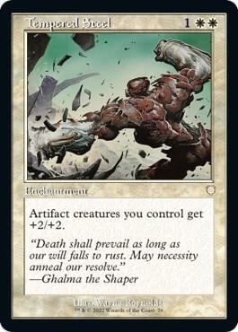Tempered Steel (Retro Frame), Commander: The Brothers' War 76