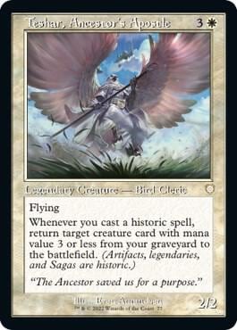 Teshar, Ancestor's Apostle (Retro Frame), Commander: The Brothers' War 77