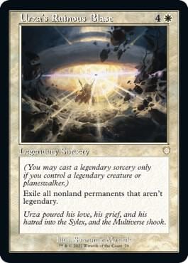 Urza's Ruinous Blast (Retro Frame), Commander: The Brothers' War 79