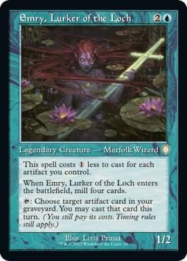 Emry, Lurker of the Loch (Retro Frame), Commander: The Brothers' War 81