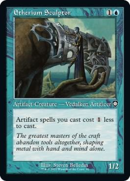 Etherium Sculptor (Retro Frame), Commander: The Brothers' War 82