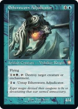 Ethersworn Adjudicator (Retro Frame), Commander: The Brothers' War 83