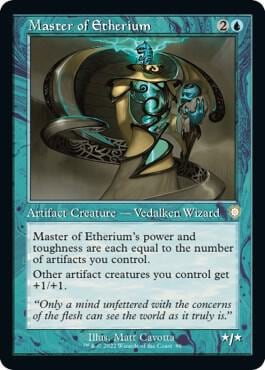 Master of Etherium (Retro Frame), Commander: The Brothers' War 86