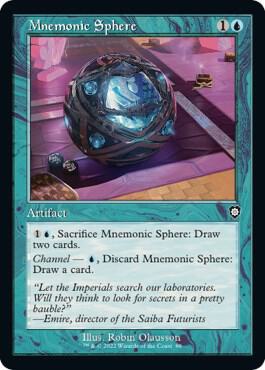 Mnemonic Sphere (Retro Frame), Commander: The Brothers' War 88