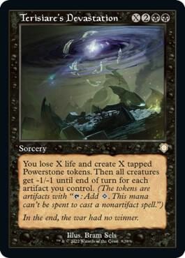 Terisiare's Devastation (Retro Frame), Commander: The Brothers' War 9