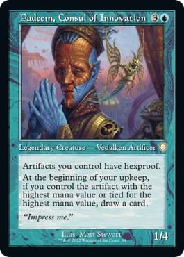 Padeem, Consul of Innovation (Retro Frame), Commander: The Brothers' War 91