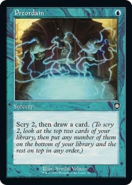 Preordain (Retro Frame), Commander: The Brothers' War 92