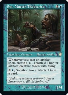Sai, Master Thopterist (Retro Frame), Commander: The Brothers' War 93