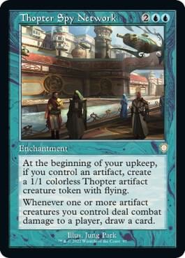 Thopter Spy Network (Retro Frame), Commander: The Brothers' War 97