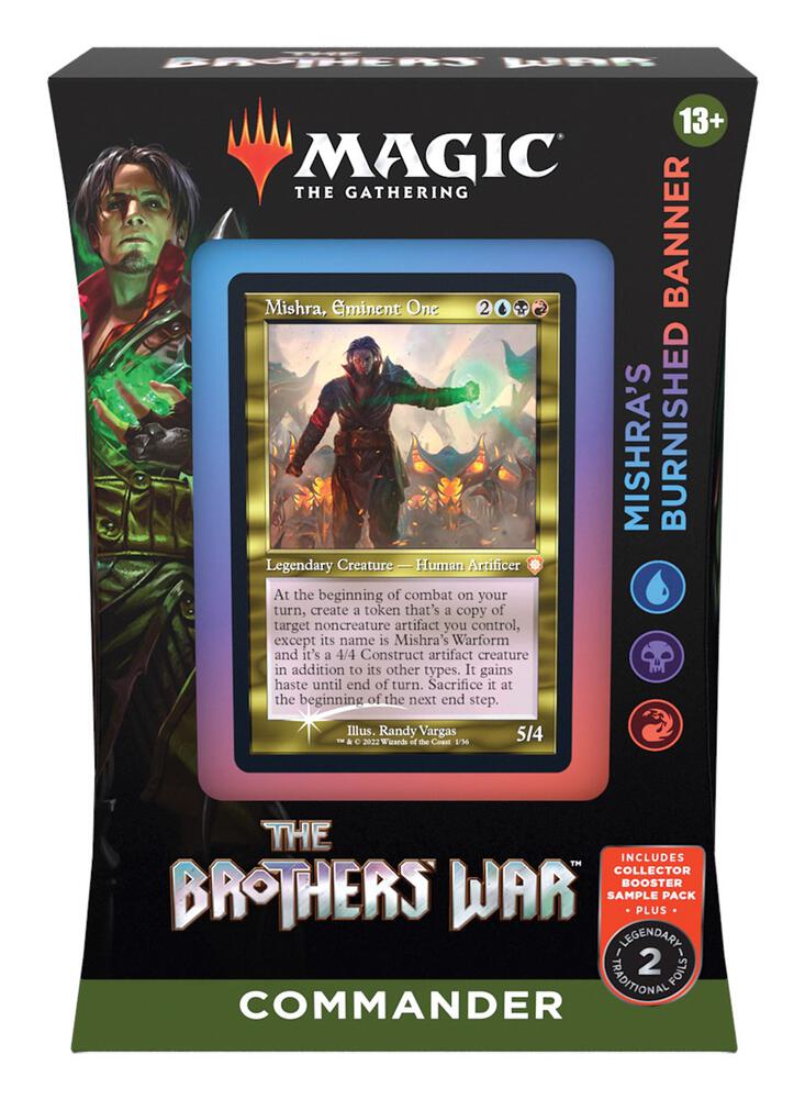 The Brothers' War Commander Deck - Mishra's Burnished Banner, Commander: The Brothers' War P449723