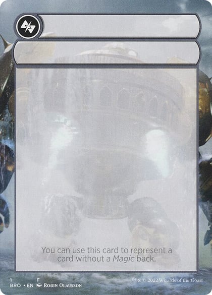 Helper Card, The Brothers' War 1