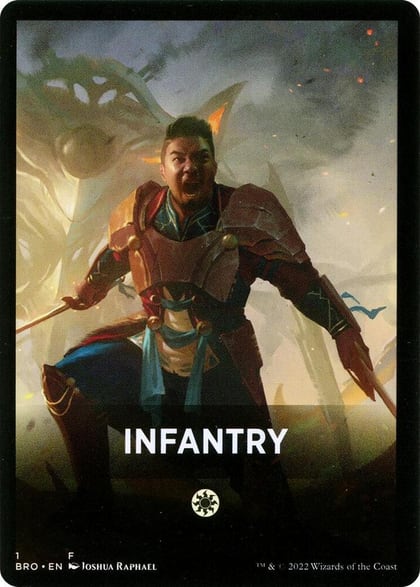 Infantry Theme Card, The Brothers' War 1