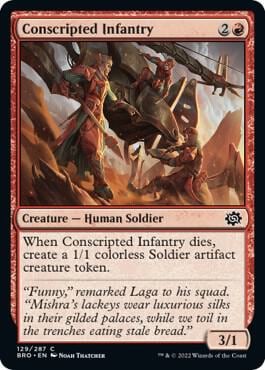 Conscripted Infantry, The Brothers' War 129