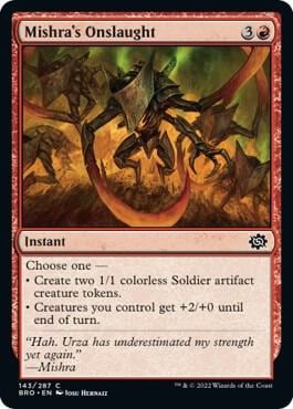 Mishra's Onslaught, The Brothers' War 143