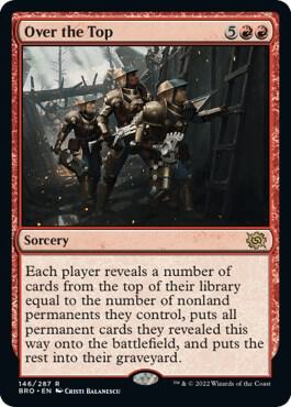 Over the Top, The Brothers' War 146