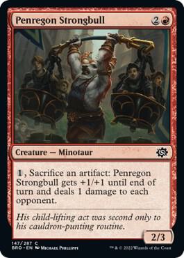 Penregon Strongbull, The Brothers' War 147