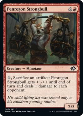 Penregon Strongbull, The Brothers' War 147