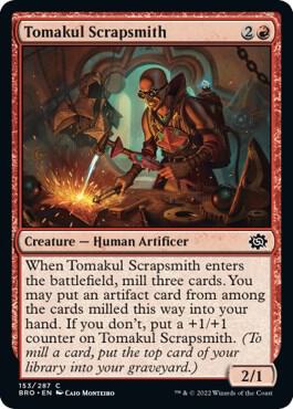 Tomakul Scrapsmith, The Brothers' War 153