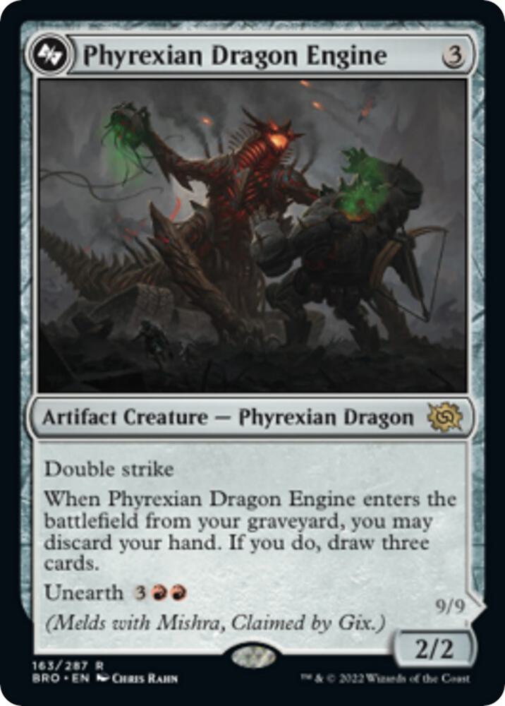 Phyrexian Dragon Engine, The Brothers' War 163