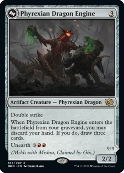 Phyrexian Dragon Engine, The Brothers' War 163