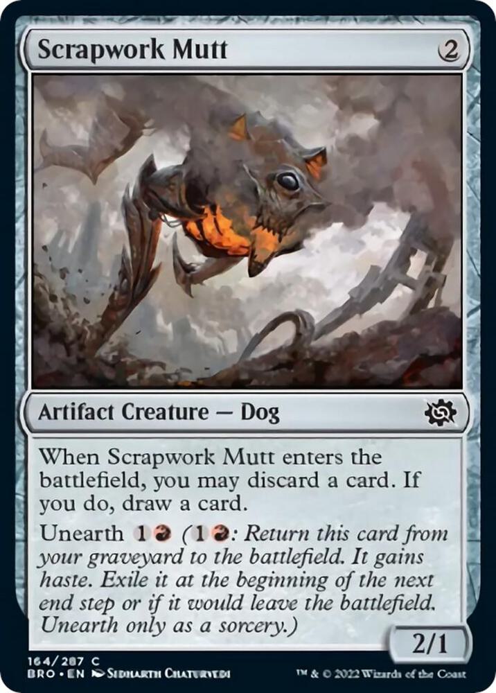 Scrapwork Mutt, The Brothers' War 164