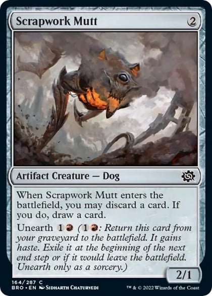 Scrapwork Mutt, The Brothers' War 164