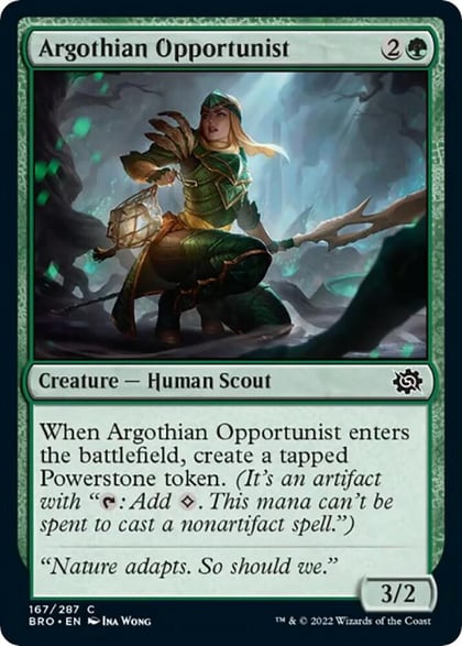 Argothian Opportunist, The Brothers' War 167