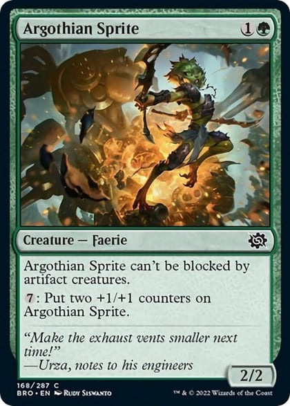 Argothian Sprite, The Brothers' War 168
