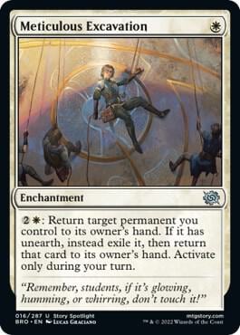 Meticulous Excavation, The Brothers' War 16