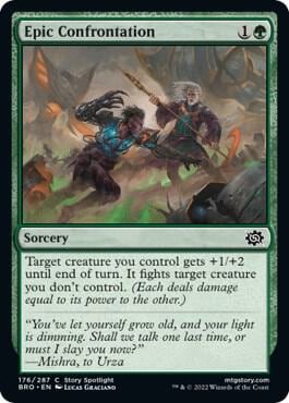 Epic Confrontation, The Brothers' War 176