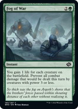 Fog of War, The Brothers' War 180