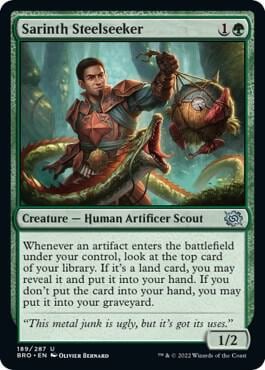 Sarinth Steelseeker, The Brothers' War 189