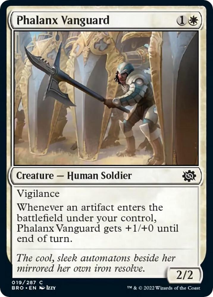 Phalanx Vanguard, The Brothers' War 19