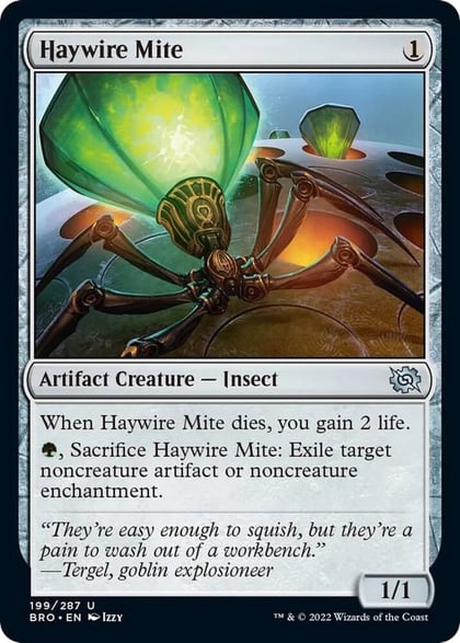 Haywire Mite, The Brothers' War 199