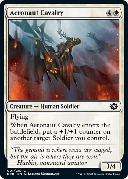 Aeronaut Cavalry, The Brothers' War 1