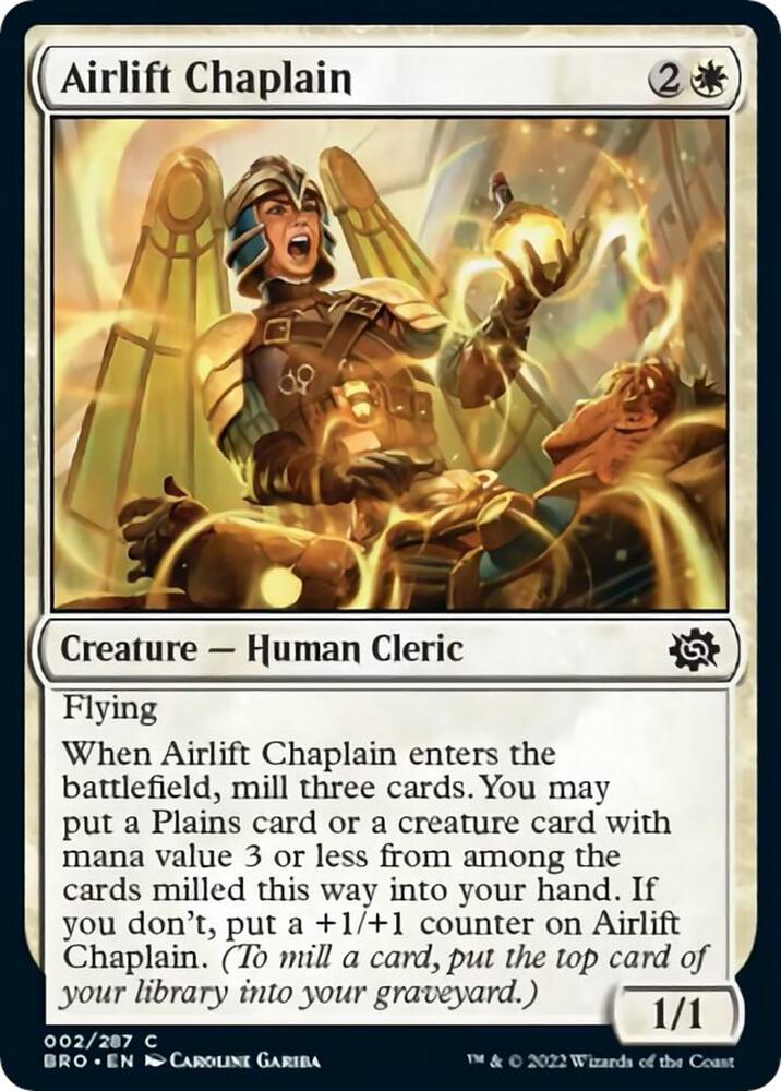 Airlift Chaplain, The Brothers' War 2
