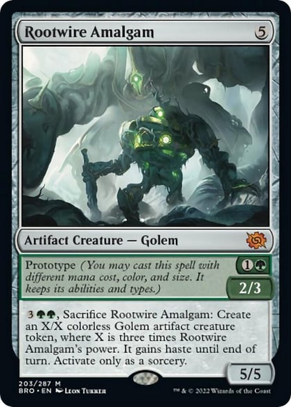 Rootwire Amalgam, The Brothers' War 203